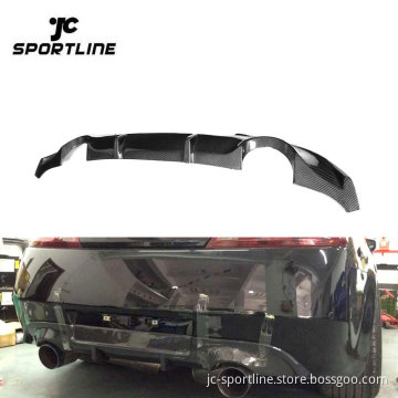2D JC Style Carbon Fiber Rear Diffuser for Infiniti G37 09-10